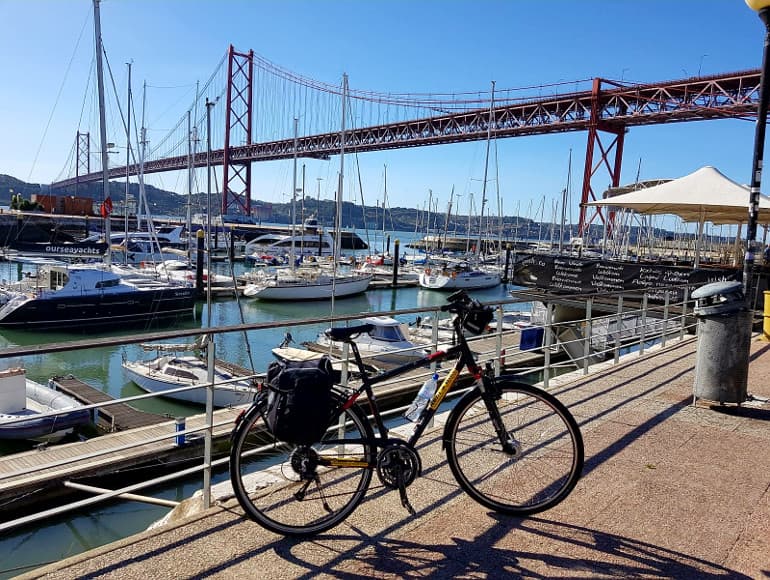 Cycling Lisbon, Doca de Santo Amaro
