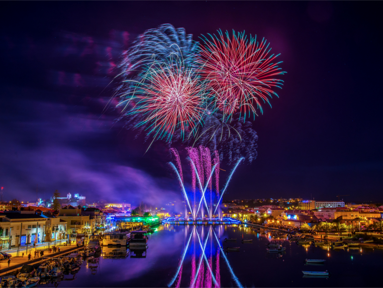 New Year Fireworks Tavira