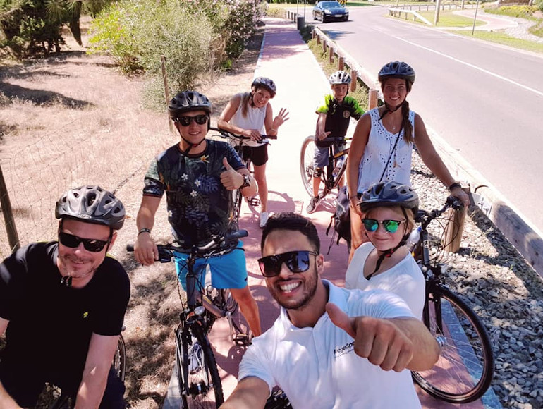 Bicycle guided tour