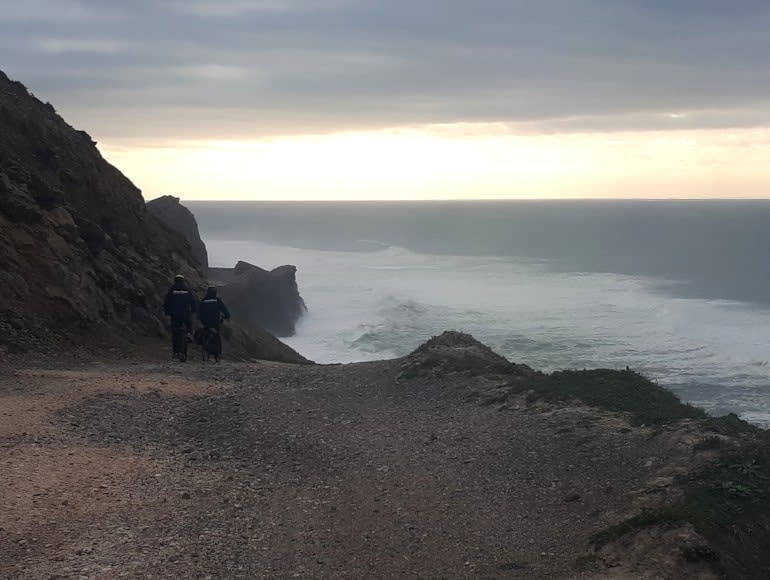 Cykling langs Atlanterhavet