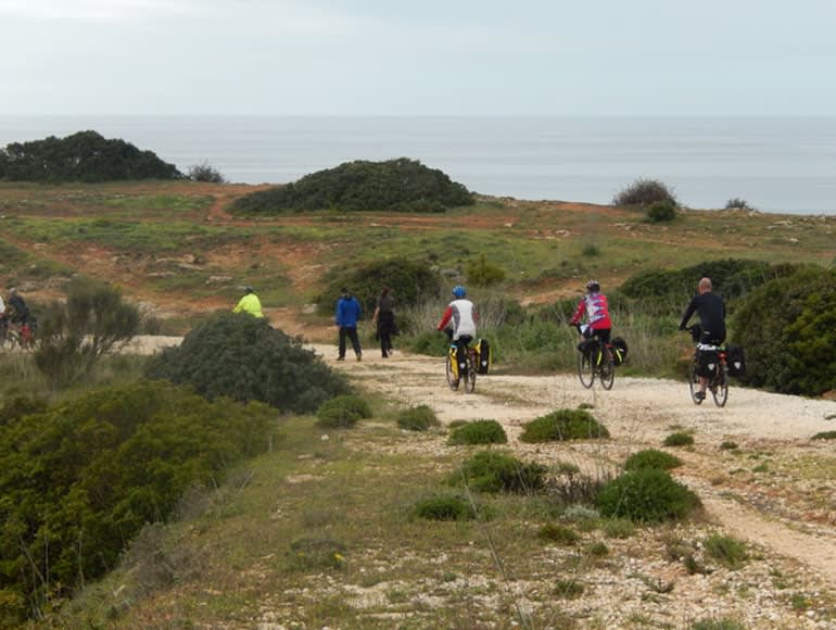 Bike tour group cycling in nature, explore cycling Holidays in Lisbon | MegaSport Travel