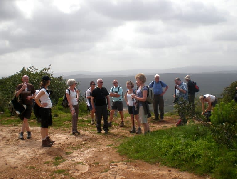 group walks in Serra do Caldeirao 