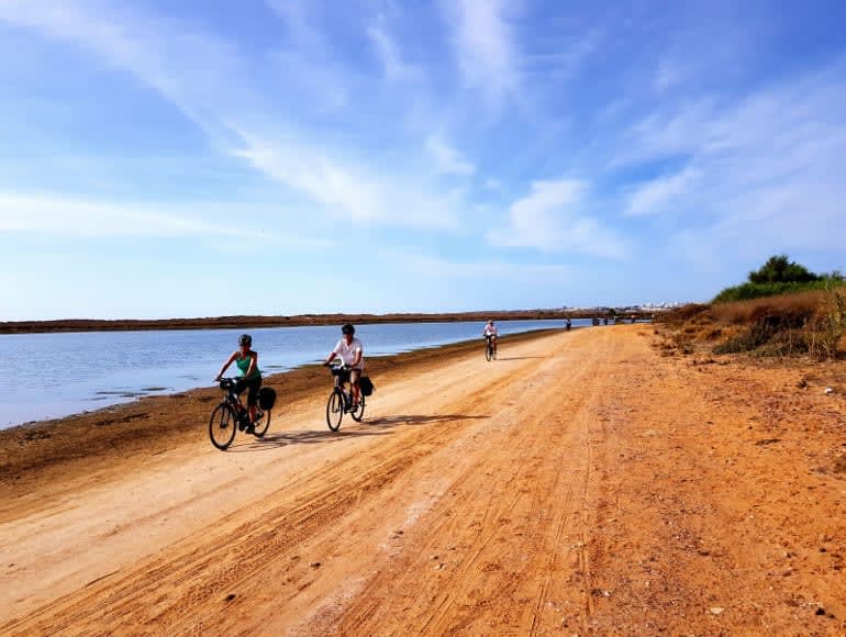 Vacaciones en bicicleta Ría de Alvor