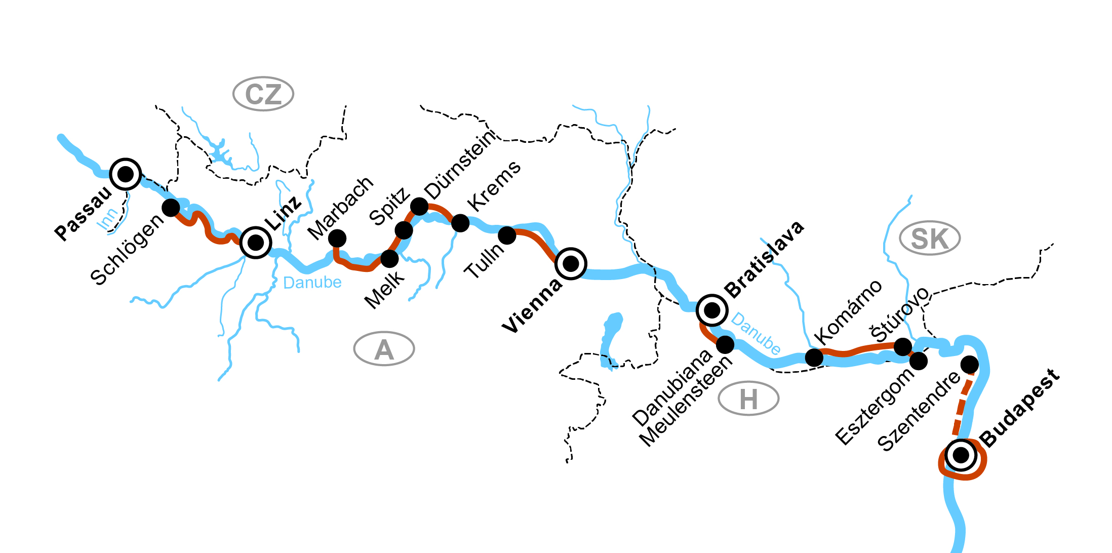 carte primadonna 2026©Donau Touristik