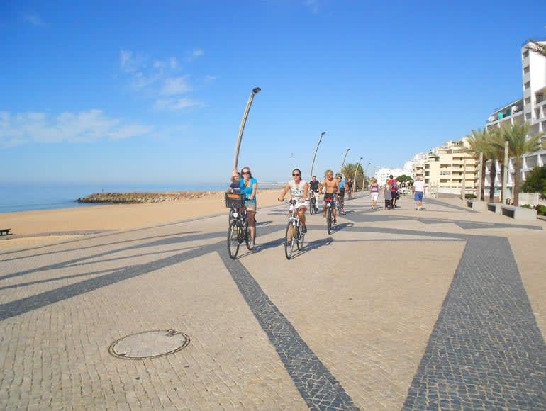 Fietstocht Vilamoura, Fietsen Quarteira, fietsstrand, zomer fietsen