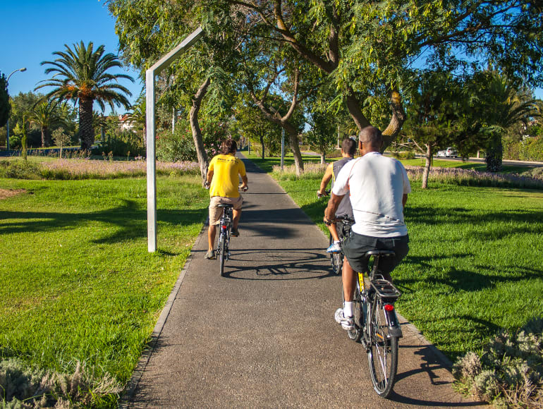 Fietsen door Vilamoura