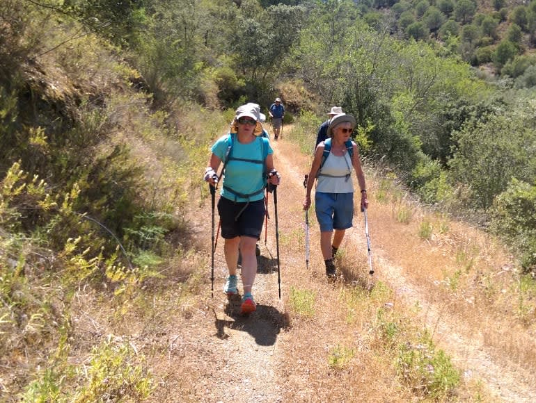 Caminhada na natureza