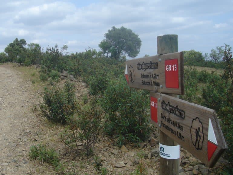 Sinalética da Via algarviana para passeios em bicicleta de montanha | MegaSport Travel