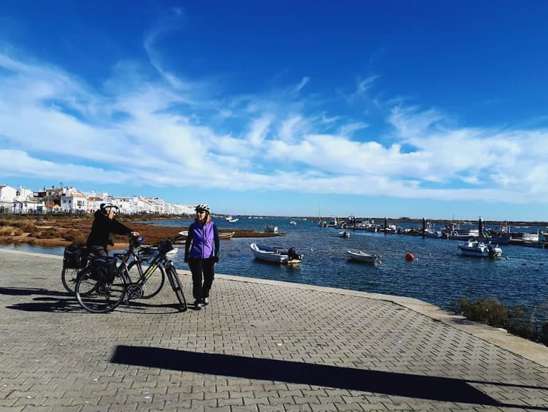 A pedalar por Cabanas de Tavira