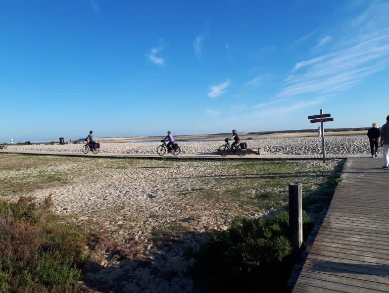 Férias guiadas em bicicleta na Fuseta