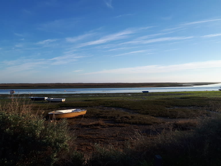 Passeio em bicicleta no Parque Natural da Ria Formosa