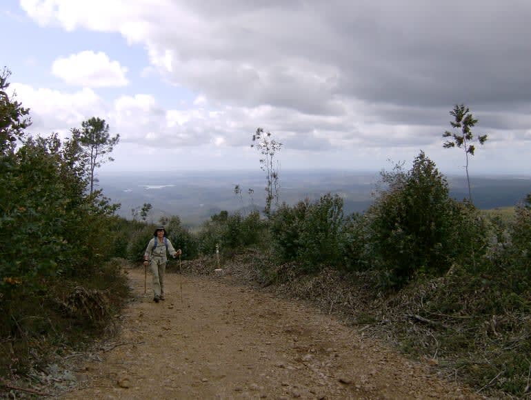 Serra do Caldeirao utsikt ner